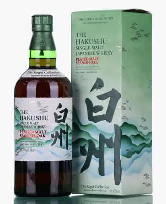 Hakushu Peated Malt Spanish Oak The Kogei Collection Kimono Edition