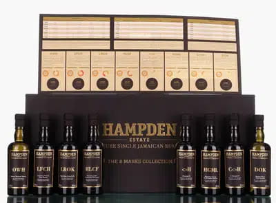 Hampden Estate Pure Single Jamaican Rum | The 8 Marks Collection (8x20cl) For Auction