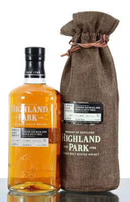 Highland Park 12 Years Old 2005 Single Cask London Gatwick World Duty Free