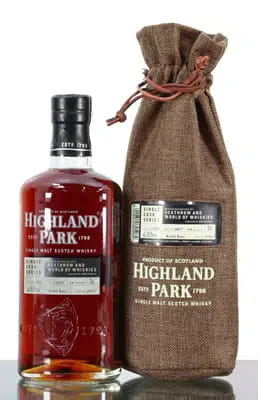 Highland Park 14 Years Old 2002 Single Cask Heathrow and World of Whiskies