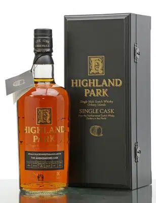 Highland Park 21 Years Old 1984 Single Cask The Ambassadors Cask 1st Edition