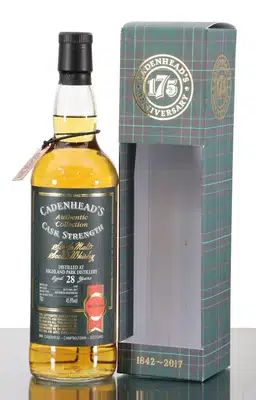 Highland Park 28 Years Old 1989 Cadenheads Authentic Cask Strength Collection 175th Anniversary