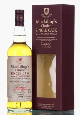 Highland Park 30 Years Old 1985 2014 Mackillops Choice Single Cask