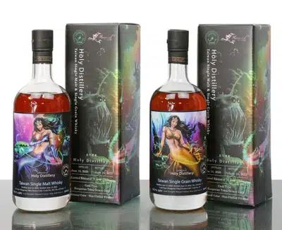 Holy Distillery 2020 2022 Mermaid Taiwan Single Grain Whisky Cask 2x50cls