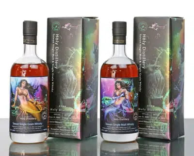 Holy Distillery 2020 | 2022 'Mermaid' Taiwan Single Grain Whisky Cask (2x50cls) For Auction