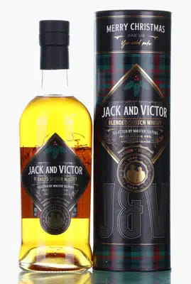 Jack And Victor Blended Scotch Whisky | Christmas Edition (Signed) For Auction