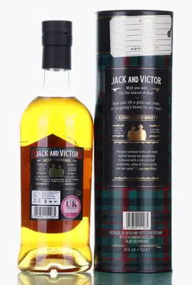 Jack And Victor Blended Scotch Whisky | Christmas Edition (Signed) For Auction