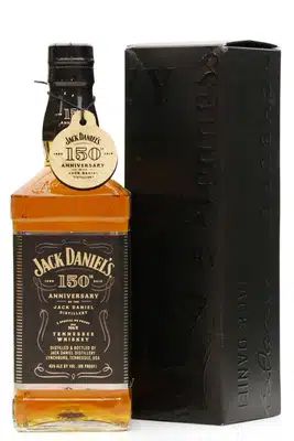 Jack Daniels Old No7 150th Anniversary of the Jack Daniel Distillery 86 Proof