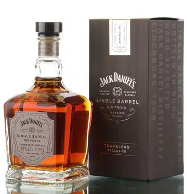 Jack Daniels Single Barrel Travelers Exclusive 100 Proof Diwali Edition