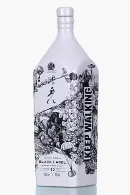 Johnnie Walker Black Label 12 Years Old By Nouch | Air Ink Bottle for Life For Auction
