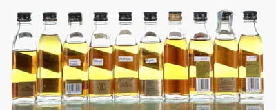 Johnnie Walker Black Label Miniatures | Incl Hong Kong, Japan & Austrailia Imports (x10) For Auction