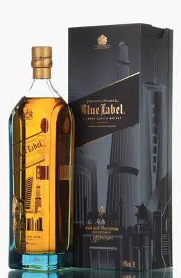 Johnnie Walker Blue Label Delhi Limited Edition Design 1 Litre