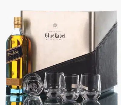 Johnnie Walker Blue Label Incl Porsche Design Large Ice Bucket Glasses