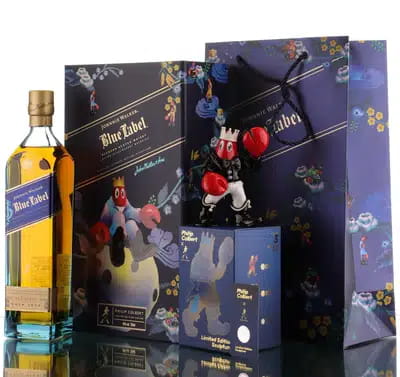 Johnnie Walker Blue Label | Philip Colbert Limited Edition (Black & White) (75cl) For Auction