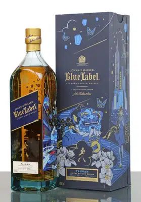 Johnnie Walker Blue Label Taiwan Edition Travel Retail Exclusive 1 Litre