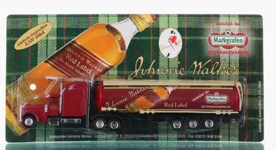 Johnnie Walker Red Label Left Striding Man Markgrafen Model Truck
