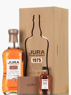 Jura 44 Years Old 1975 Very Rare Vintage | 2020 Tawny Port Pipe Finish (70cl & 5cl) For Auction