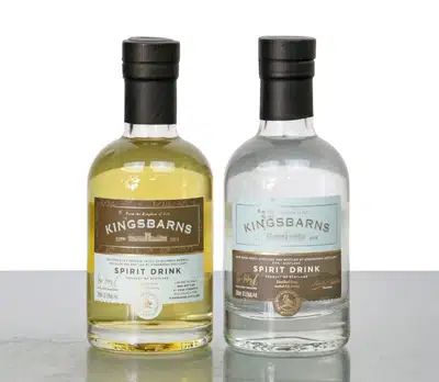 Kingsbarns Spirit Drink Cask Strength Distillery Exclusive New Make 2x20cl