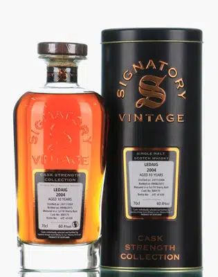 Ledaig 10 Years Old 2004 Signatory Vintage Cask Strength Collection