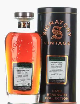 Linkwood 13 Year Old 2006 Signatory Vintage