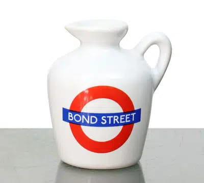Macallan 10 Years Old | Bond Street London Underground Series Decanter Miniature (5cl) For Auction