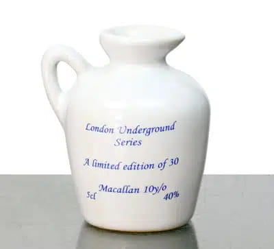 Macallan 10 Years Old | Earling Broadway London Underground Series Decanter Miniature (5cl) For Auction