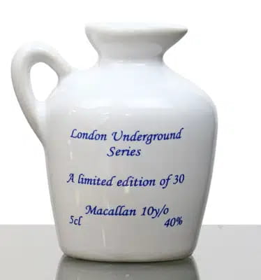 Macallan 10 Years Old | Finchley Road London Underground Series Decanter Miniature (5cl) For Auction