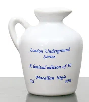 Macallan 10 Years Old | Great Portland Street London Underground Series Decanter Miniature (5cl) For Auction