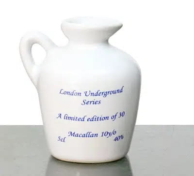 Macallan 10 Years Old | Piccadilly Circus Underground Series Decanter Miniature (5cl) For Auction