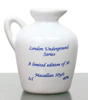 Macallan 10 Years Old | South Kenton London Underground Series Decanter Miniature (5cl) For Auction