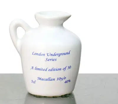 Macallan 10 Years Old | Tottenham Hale Underground Series Decanter Miniature (5cl) For Auction