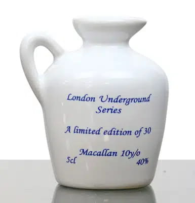 Macallan 10 Years Old | Westbourne Park London Underground Series Decanter Miniature (5cl) For Auction