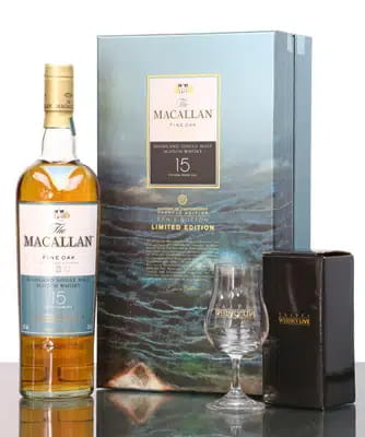 Macallan 15 Years Old Fine Oak Limited Edition Set Master of Photography Capsule Edition