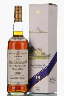 Macallan 18 Years Old 1980 For Auction