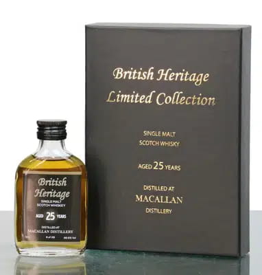 Macallan 25 Years Old | British Heritage Angel Of The North Miniature (5cl) For Auction