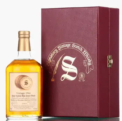 Macallan 30 Years Old 1966 | 1996 Signatory Vintage Cask No.4177 For Auction