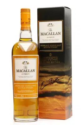 Macallan Amber Ernie Button Masters of Photography Capsule Edition Signed