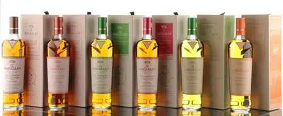 Macallan Fine Rich Cacao Smooth Intense Arabica Green Amber Meadow The Harmony Collection 6x70cl