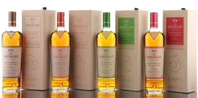 Macallan Fine Rich Cacao Smooth Intense Arabica The Harmony Collection 4x70cl
