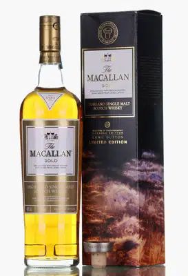 MACALLAN GOLD MASTERS OF PHOTOGRAPHY ERNIE BUTTON CAPSULE EDITION 2 X 70CL