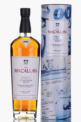 Macallan James Bond 18 Years Old 2007 Diamonds Are Forever 55th Anniversary Release