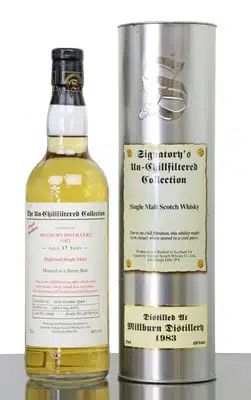 Millburn 17 Year Old 1983 Signatory Vintage