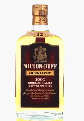 MiltonDuff Glenlivet 12 Years Old George Ballantine Son 1970s