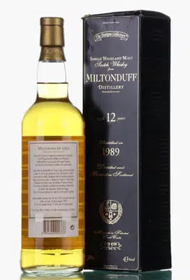 Miltonduff 12 Years Old 1989 | Burn McKenzie & Co | The Antique Collection For Auction