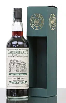 Miltonduff Glenlivet 10 Years Old Firkin Cask Cadenheads Milan Whisky Shop
