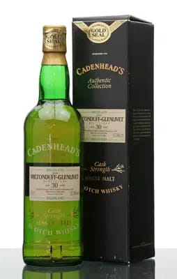 MiltonduffGlenlivet 30 Years Old 1964 Cadenheads Authentic Cask Strength Collection