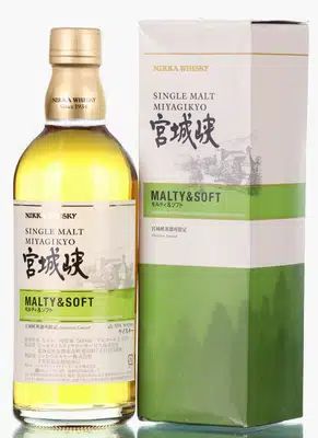 Miyagikyo Single Malt Distillery Limited Edition Malty Soft Nikka Whisky