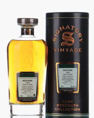 Mosstowie 35 Years Old 1979 Signatory Vintage Cask Strength Collection Cask No5042