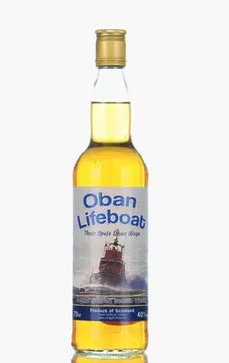 Oban Lifeboat Deluxe Blended Scotch Thor Speis Dhan Uisge 70cl