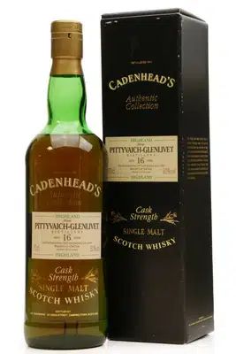 Pittyvaich Glenlivet 16 Years Old 1977 Cadenheads Authentic Collection